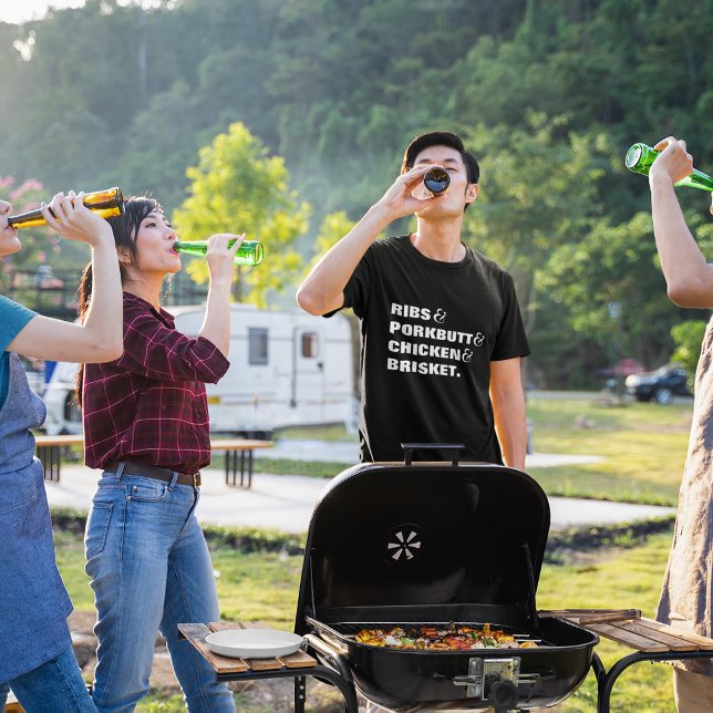 Wettbewerb GRILLEN Fleischliste und Ampersands T-Shirt (Von Creator hochgeladen)