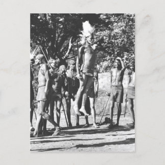 Wettbewerb Maasai Warrior Postkarte