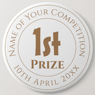 Wettbewerb Preis Trophäe Button