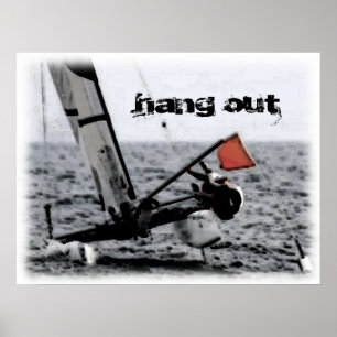 Wettbewerb Sailing Catamaran Picture Poster