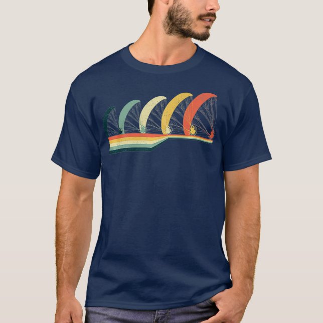 WETTBEWERBSFÄHIGE PARAGLIERUNG Funny Gift Vintage  T-Shirt (Vorderseite)