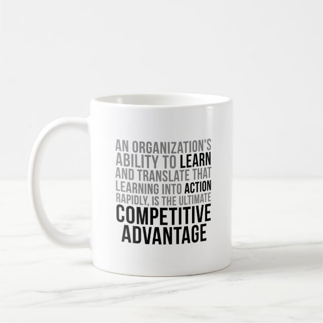 Wettbewerbsvorteil Kaffeetasse (Links)