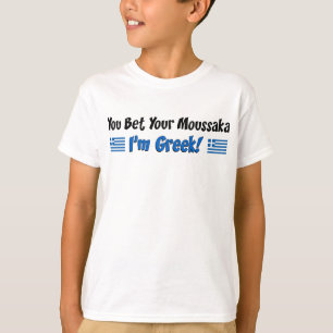 Wette Your Moussaka Griechisch T-Shirt