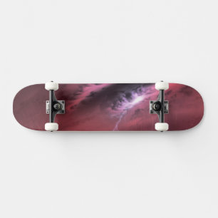 Wetter auf einem braunen Zwergstern. Skateboard