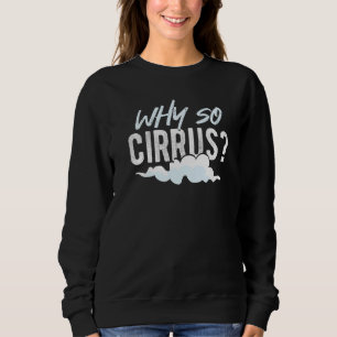 Wetter Cirrely Meteorology Weatherman Meteorolo Sweatshirt