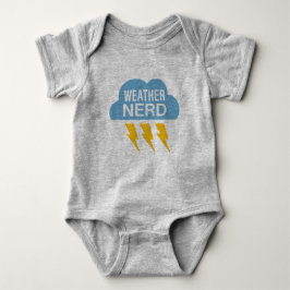 Wetter-Nerd Baby Strampler