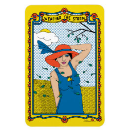 Wetter: Storm_B_4x6-Kühlschrank Magnet