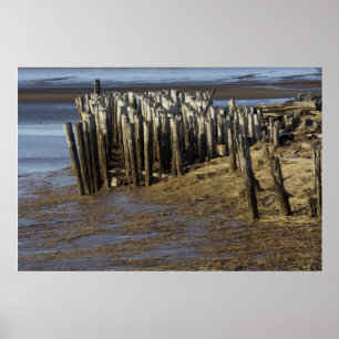 Wetter und Abgenutzt Poster