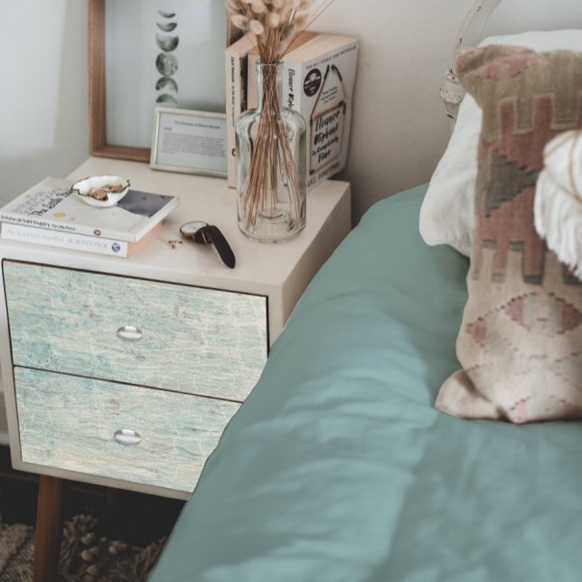 Wetterbeet Beach Wood Ocean Blue Crackle Decoupage Seidenpapier (Von Creator hochgeladen)