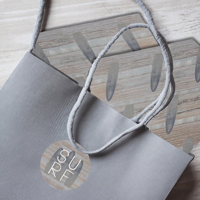 Wetterbeet Strandtreibholz-Surfboard Seidenpapier (Weathered Beach Driftwood Surfboard Tissue Paper)