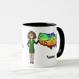 Wetterfee-Tag-Tasse mit Namen Tasse