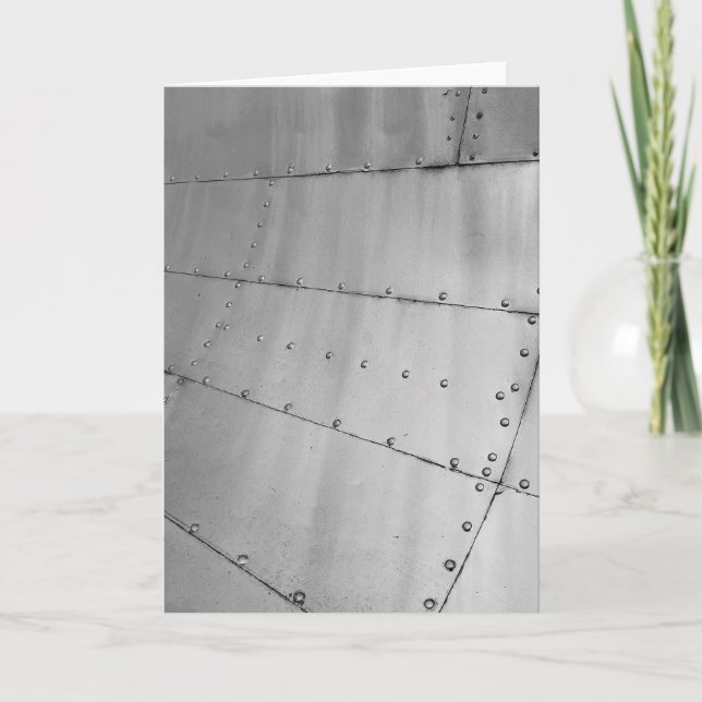 Wetterfertige Aluminium-Flugzeughaut Karte (Vorderseite)