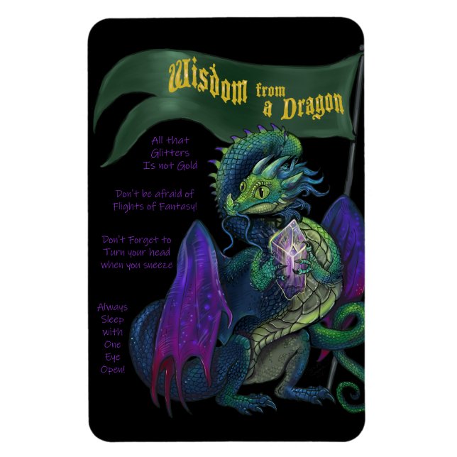 wetterfest Personalisiert Magnet (Vertikal)