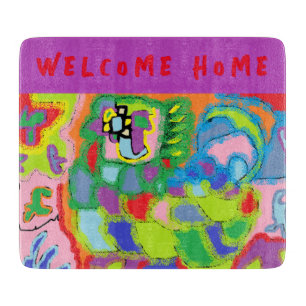 wetterfeste Personalisierte Hausflagge Schneidebrett