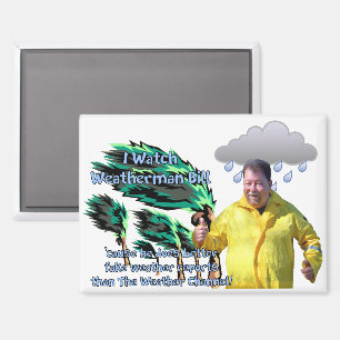 Wetterfrosch Bill Magnet