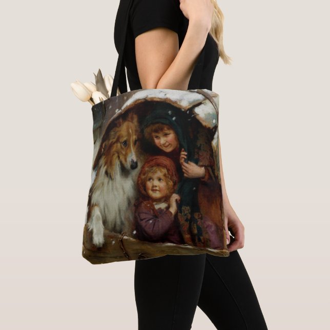 Wettergebunden durch Arthur John Elsley (Von Nahem)