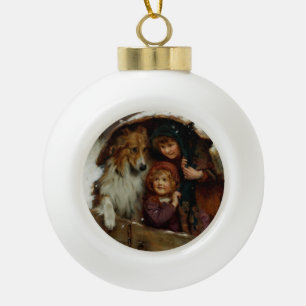 Wettergebunden durch Arthur John Elsley Keramik Kugel-Ornament