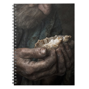 Wetterhandschuhe Seashell-Notebook Notizblock