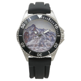 Wetterhornberg (Schneewinterlandschaft) Armbanduhr