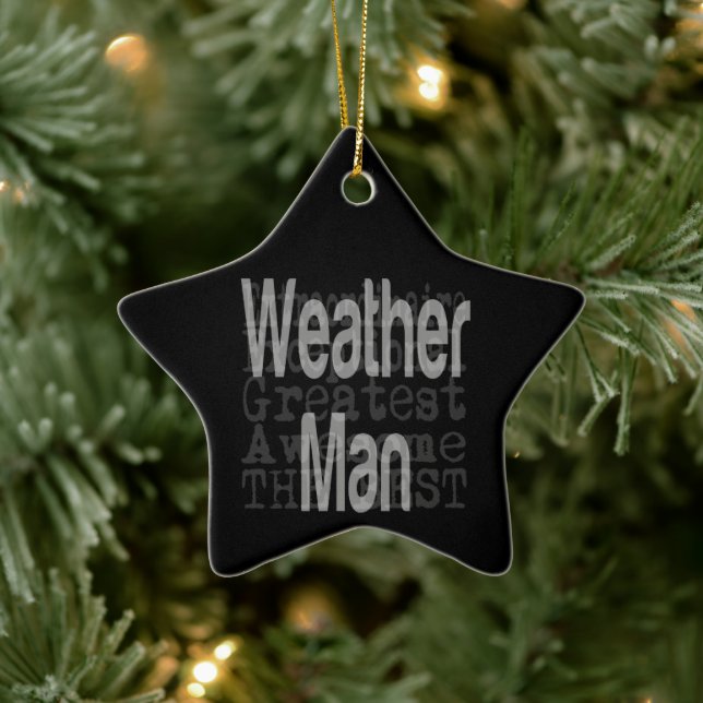 Wettermann Extraordinator Keramik Ornament (Baum)