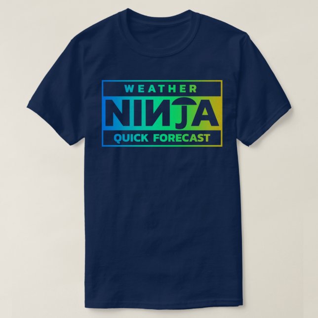 Wetterninja (3) T-Shirt (Design vorne)