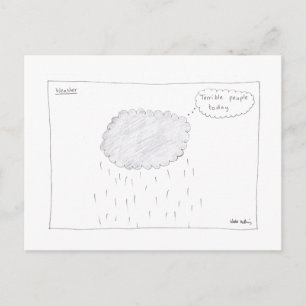 Wetterpostkarte Postkarte