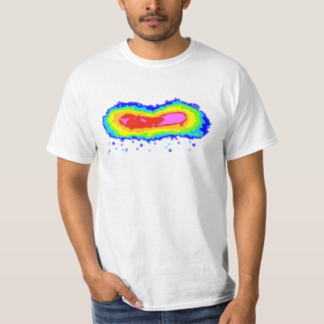 Wetterradar-Wolke - T - Shirt (Vorderseite)