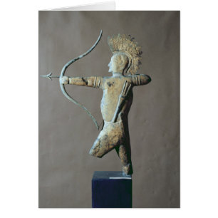 Wetterschaufel in Form eines amerikanischen