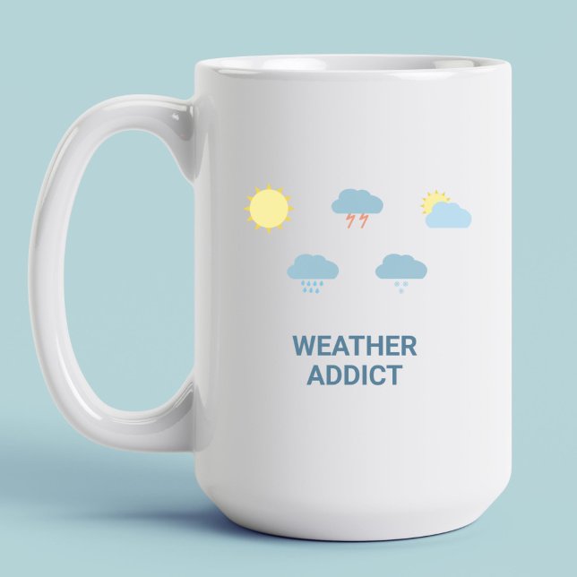 Wettersymbole Kaffeetasse (Weather Symbols Mug)