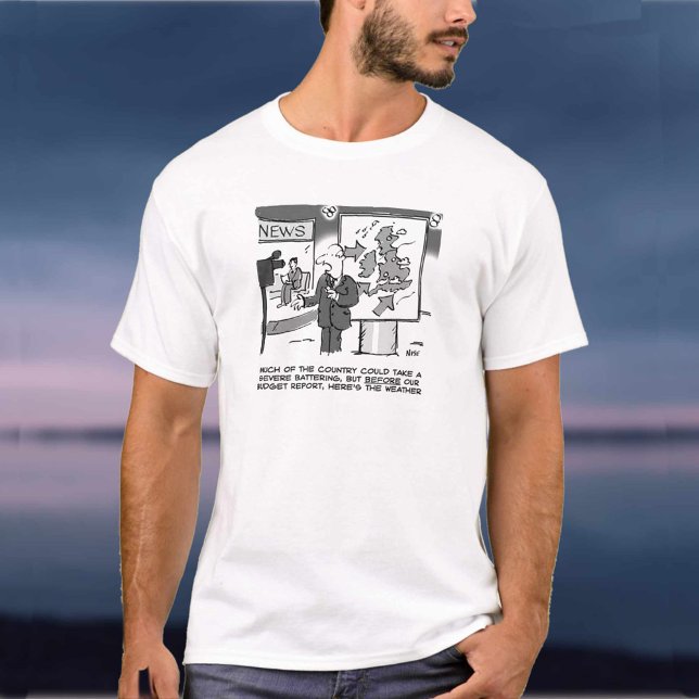 Wettervorhersage am Haushaltstag T-Shirt (Von Creator hochgeladen)