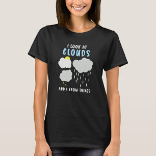 Wettervorhersage für Meteorologe T-Shirt