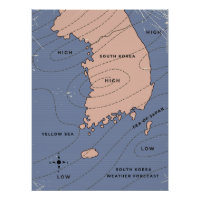 Wettervorhersage Südkorea