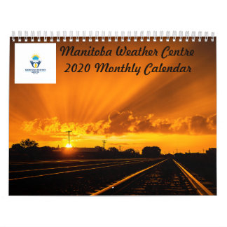 Wetterzentrum Manitoba 2020 Monatlicher Kalender