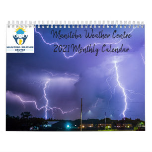 Wetterzentrum Manitoba 2021 Monatlicher Kalender