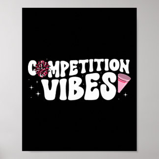 Wettkampf-Stimmung Jubel Wettbewerb Tag Cheerleade Poster