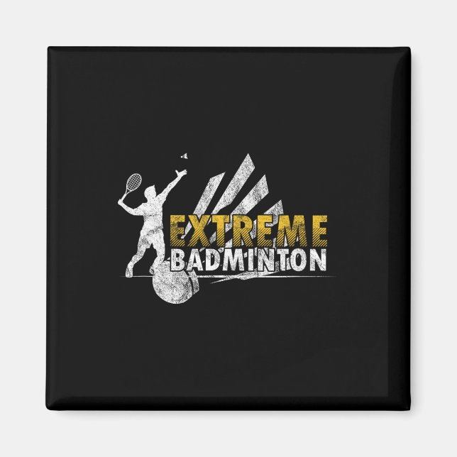 Wettkampfpla für Extreme Badminton Magnet (Vorne)