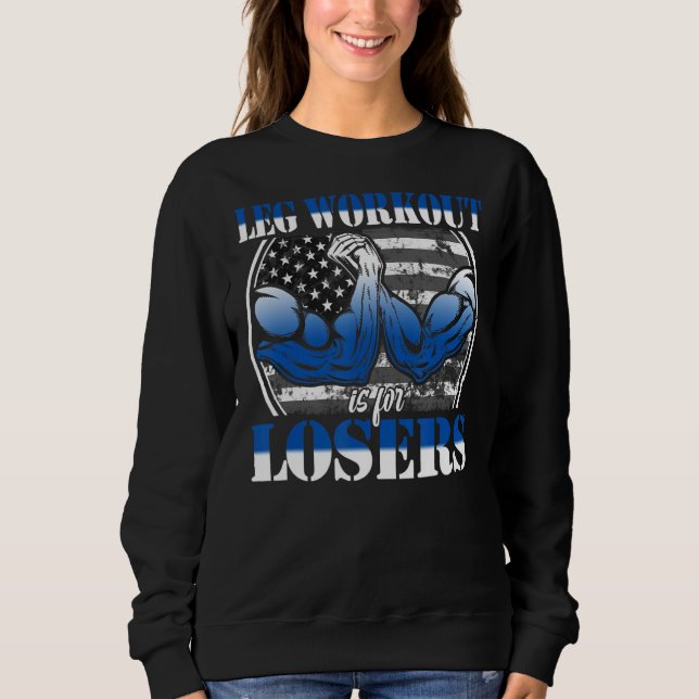 Wettstreit mit Arm-Wrestling Sweatshirt (Vorderseite)