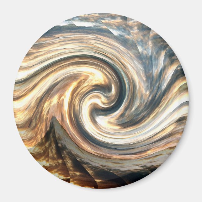 Wetzende Wolken...... Magnet (Vorne)