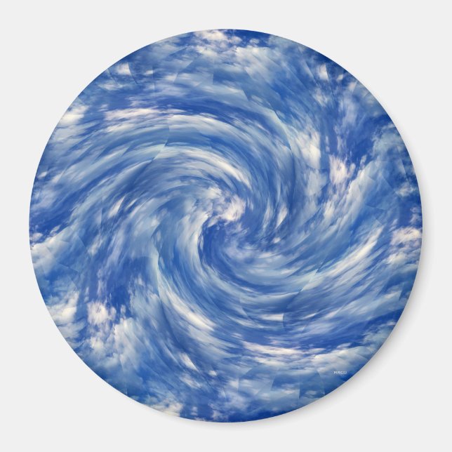 Wetzende Wolken...... Magnet (Vorne)
