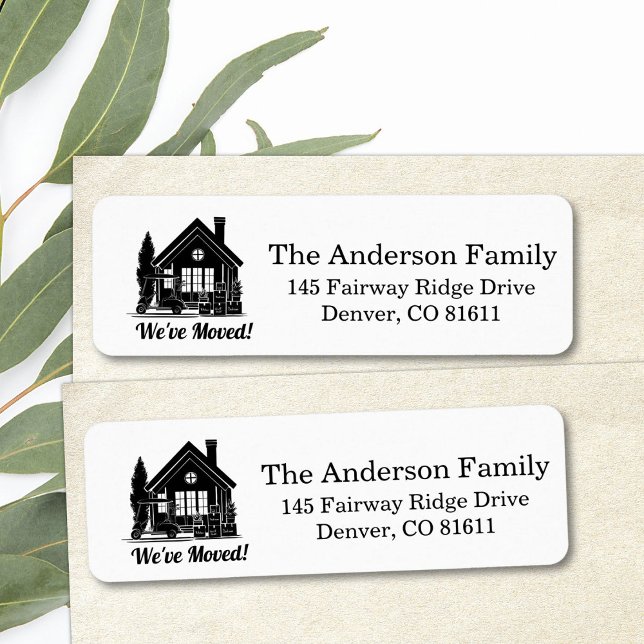 We've Moved! Golf Cart Parked at House Silhouette (Von Creator hochgeladen)