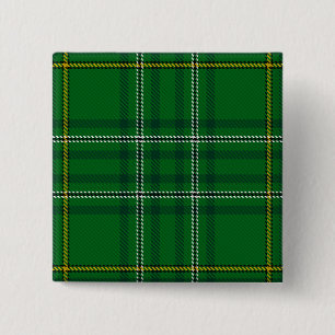 Wexford Landkreis Irish Tartan Button