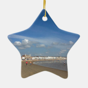 Weymouth Beach Keramik Ornament