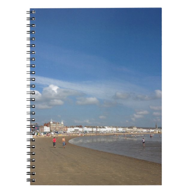 Weymouth Beach Notizblock (Vorderseite)