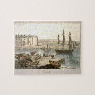 Weymouth Hafen, von 'einer Reise um großen Briten Puzzle