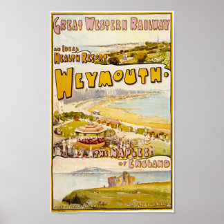 Weymouth Print Poster