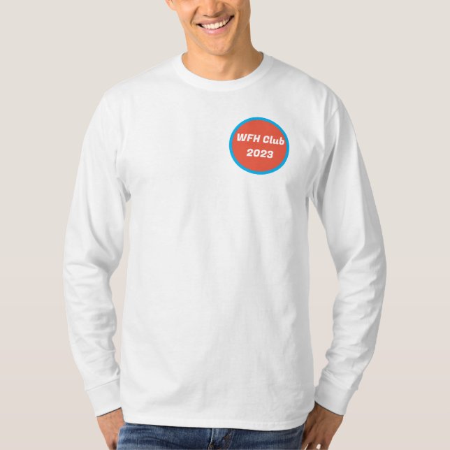 WFH Club Basic Long Sleeve T-Shirt (Vorderseite)
