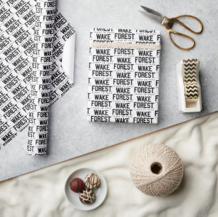 WFU Geweckt Wald Geschenkpapier