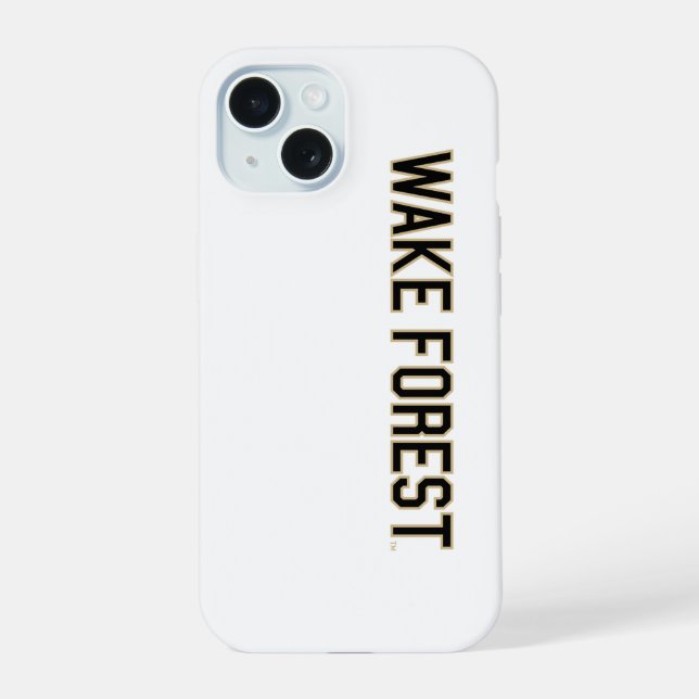 WFU | Wake Forest iPhone 15 Hülle (Rückseite)