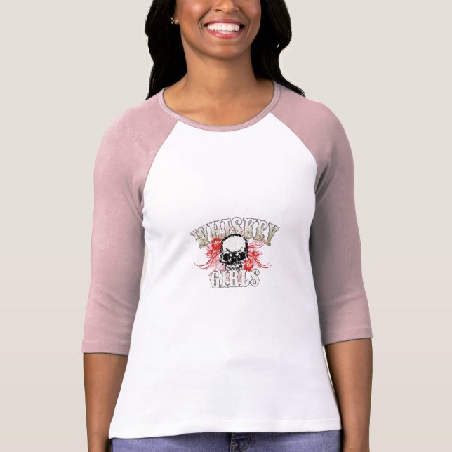 WG Jersey-Schädel T-Shirt (Vorderseite)