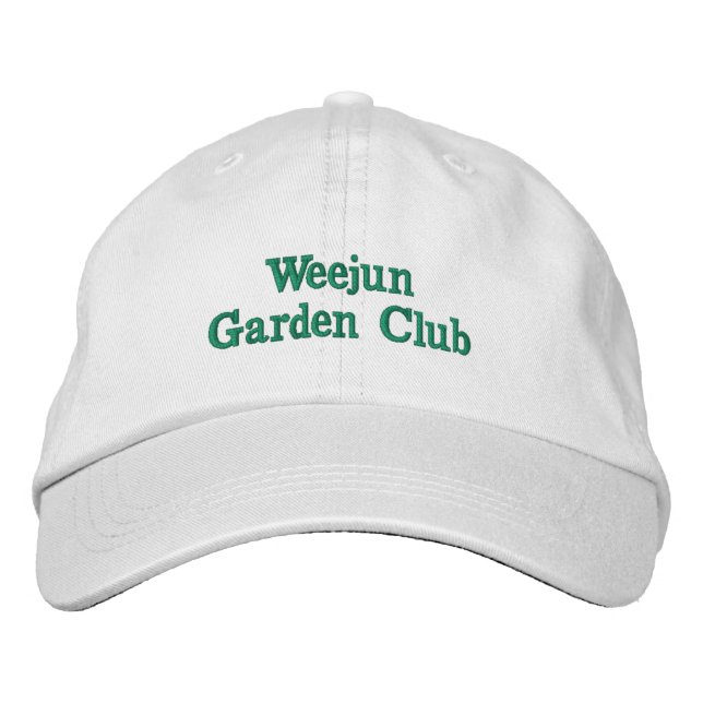 WGC-Member Hat Bestickte Baseballkappe (Vorderseite)